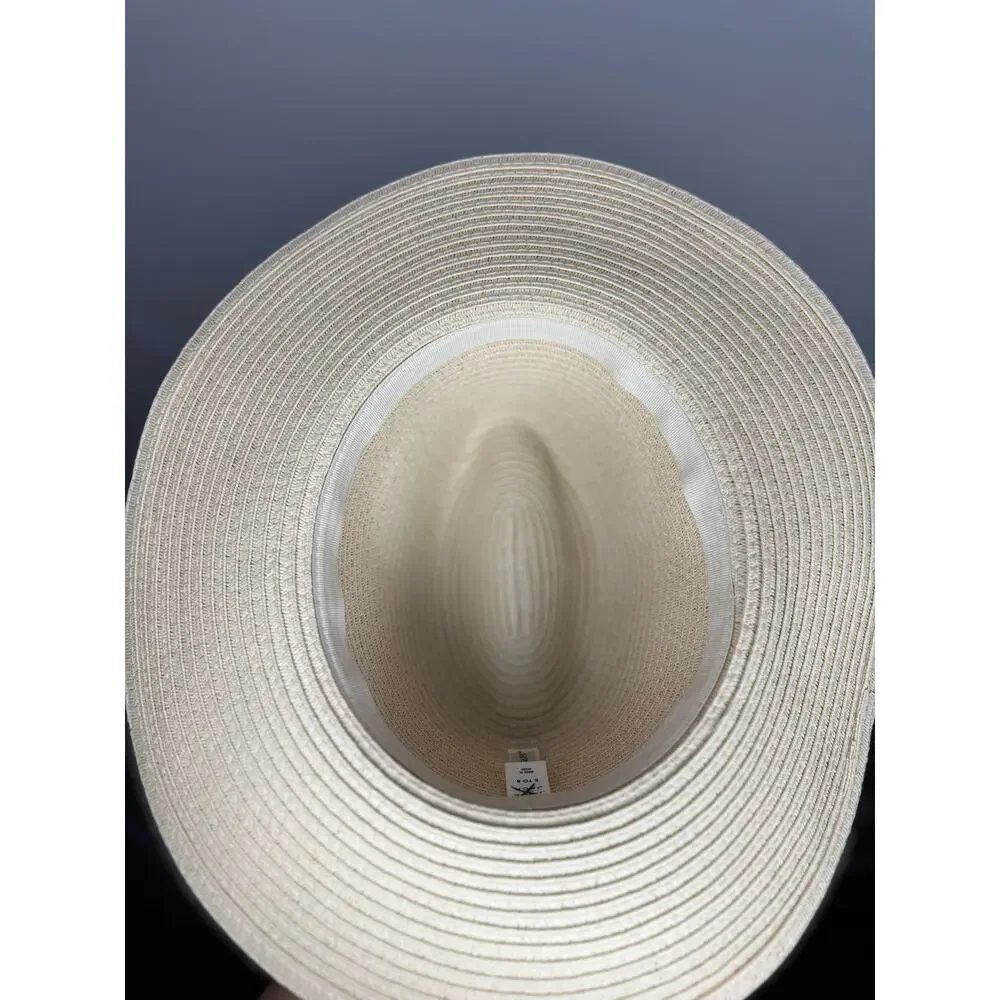 NWOT Janie and Jack Flower Straw hat Kids 4-5yo